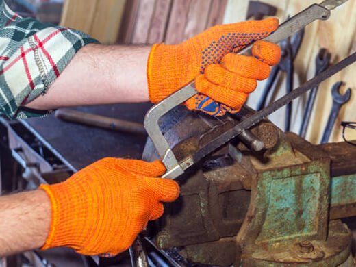 PVC Dots Coated Gloves