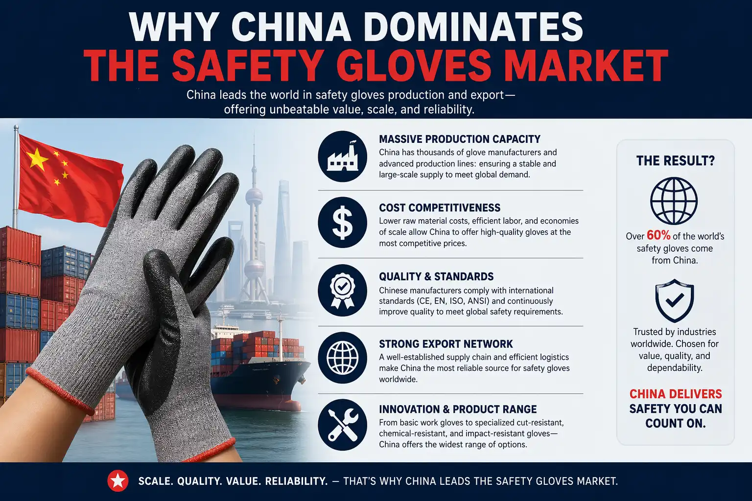 Why China Dominates the Safety Gloves Market