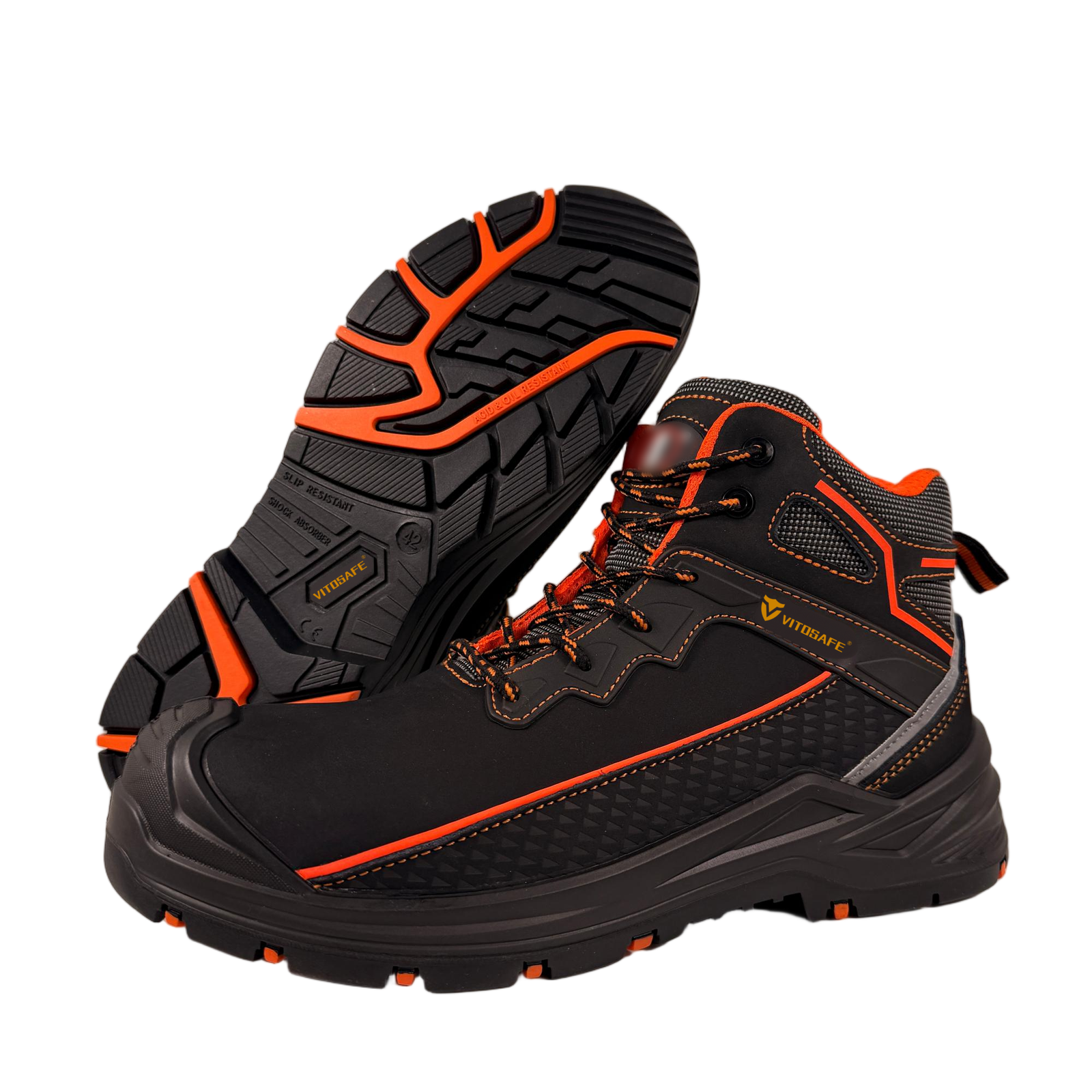 Waterproof Steel Toe Safety Shoes for Construction