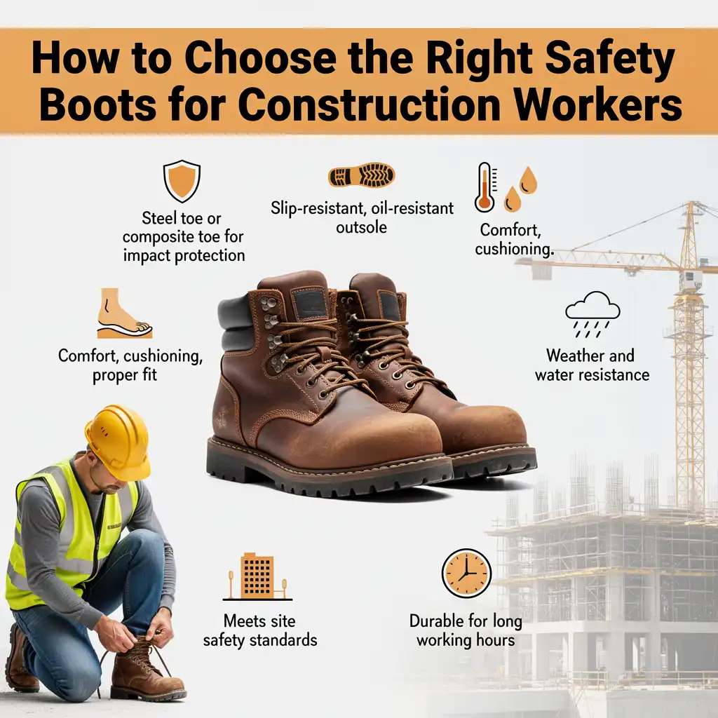 How to Choose the Right Safety Boots for Construction Workers