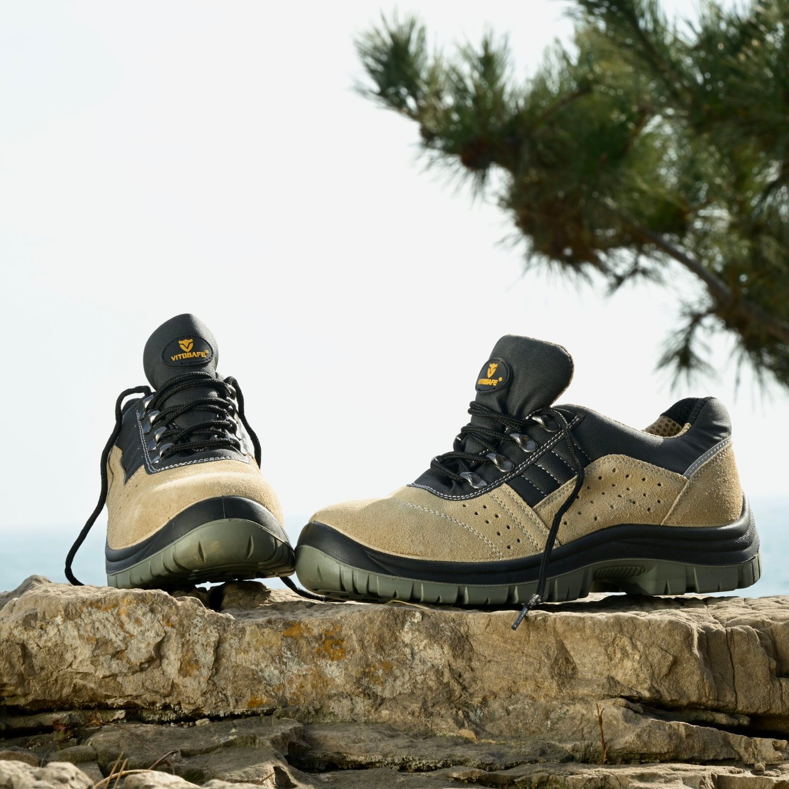 men safety shoes steel toe